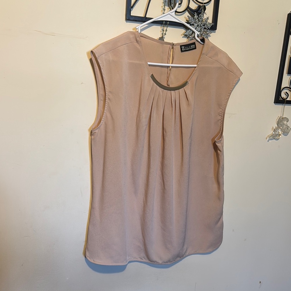 Tan Women's Top by The Limited